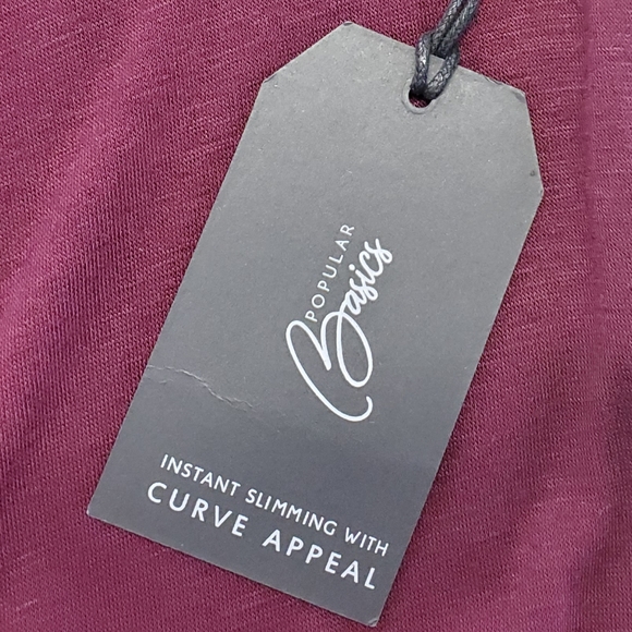 NWT Popular Basics Women's Dress Instant Slimming With Curve Appeal Size XL - Picture 5 of 13